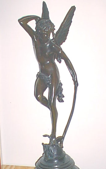 Angel With Bow And Wings by Coutan